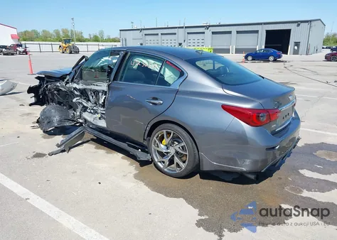 2015 Infiniti Q50 Premium from USA, damaged, VIN JN1BV7AR4FM420915
